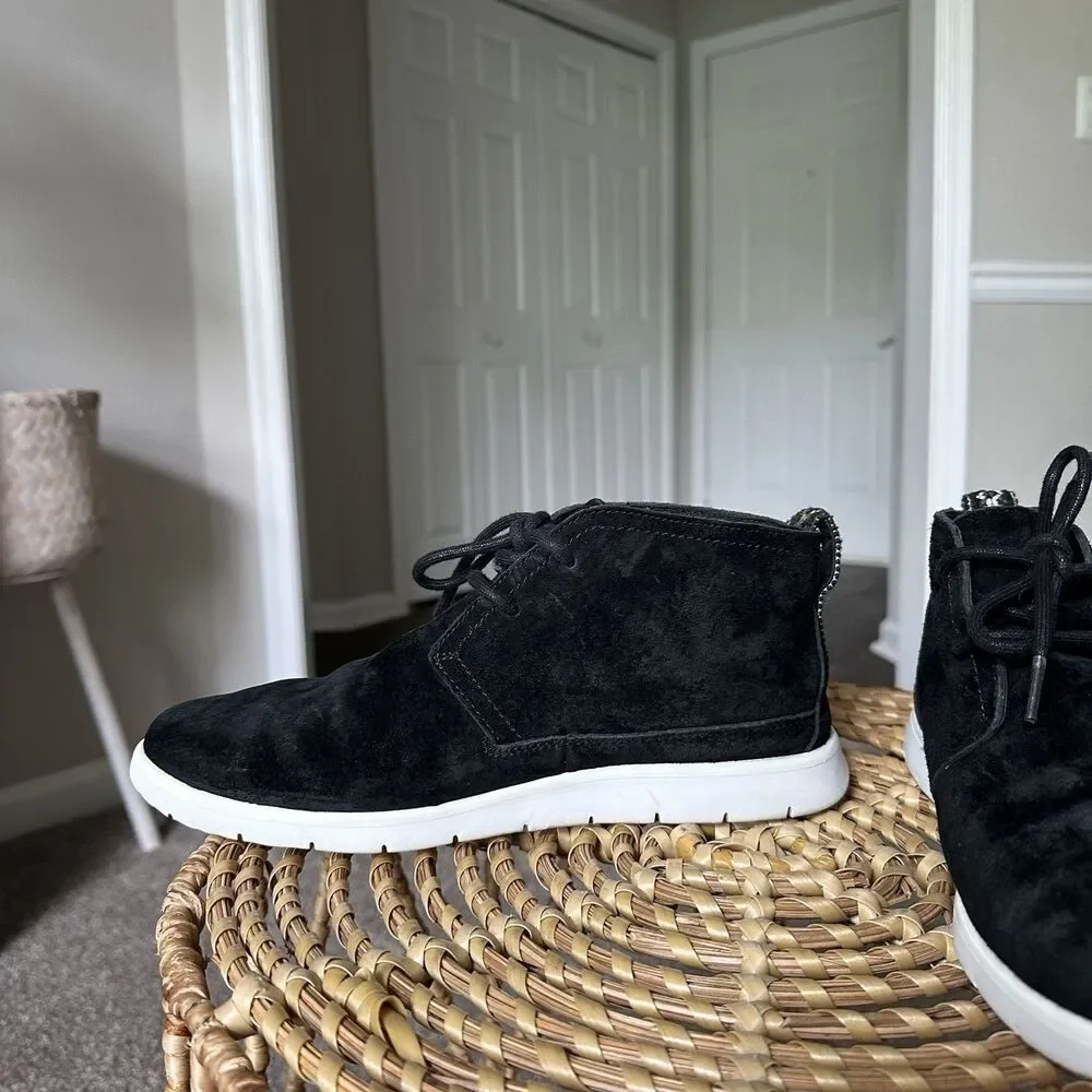 UGG Freamon Chukka Boot, Men's Size 7.5 M, Black Sneaker Style Shoes
